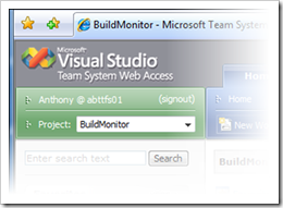 Visual Studio Team System Web Access