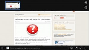 Windows 8 Rechtsklick Menübänder Internet Explorer 10