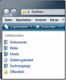 Vista eigene Dateien Vista eigene Dateien