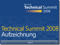 Windows 7 Technical Summit 2008