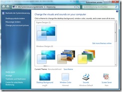 Windows 7 Build 6.1.7000 Desktop anpassen
