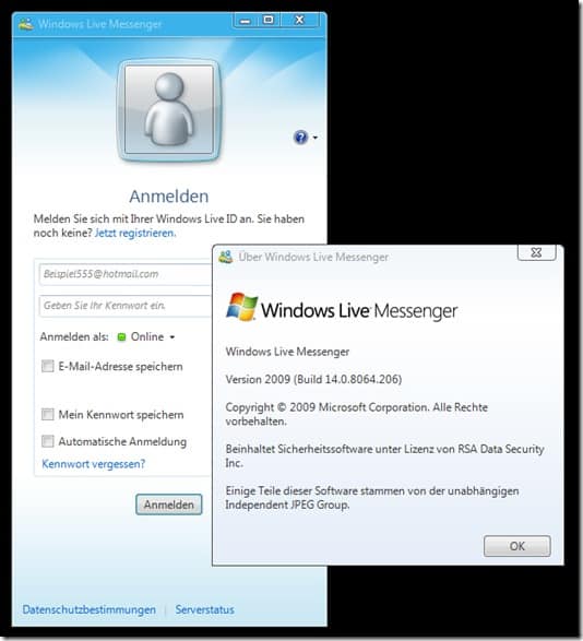 Live Messenger Update 2009