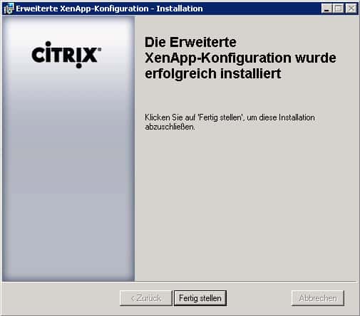 xenapp-erweiterte-konfiguration-erfolgreich-installiert