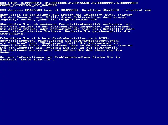 BlueScreen BlueScreen