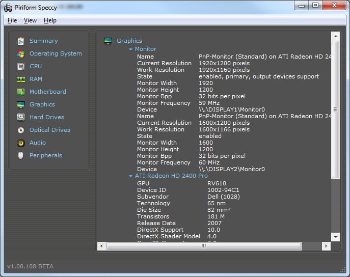 Hardware Informationen anzeigen mit Speccy (Tool) Windows FAQ