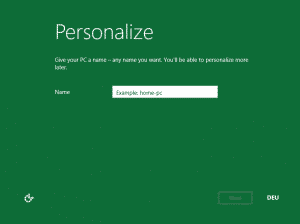 Windows 8 Personalize