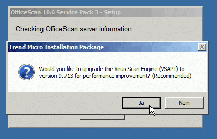 OfficeScan 10.6 SP3 Installation Performance