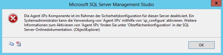 XP Komponenten SQL Server