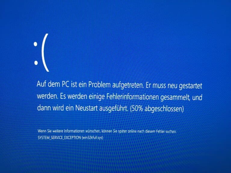 BlueScreen unter Windows 10 (SYSTEM_SERVICE_EXCEPTION  win32kfull.sys)