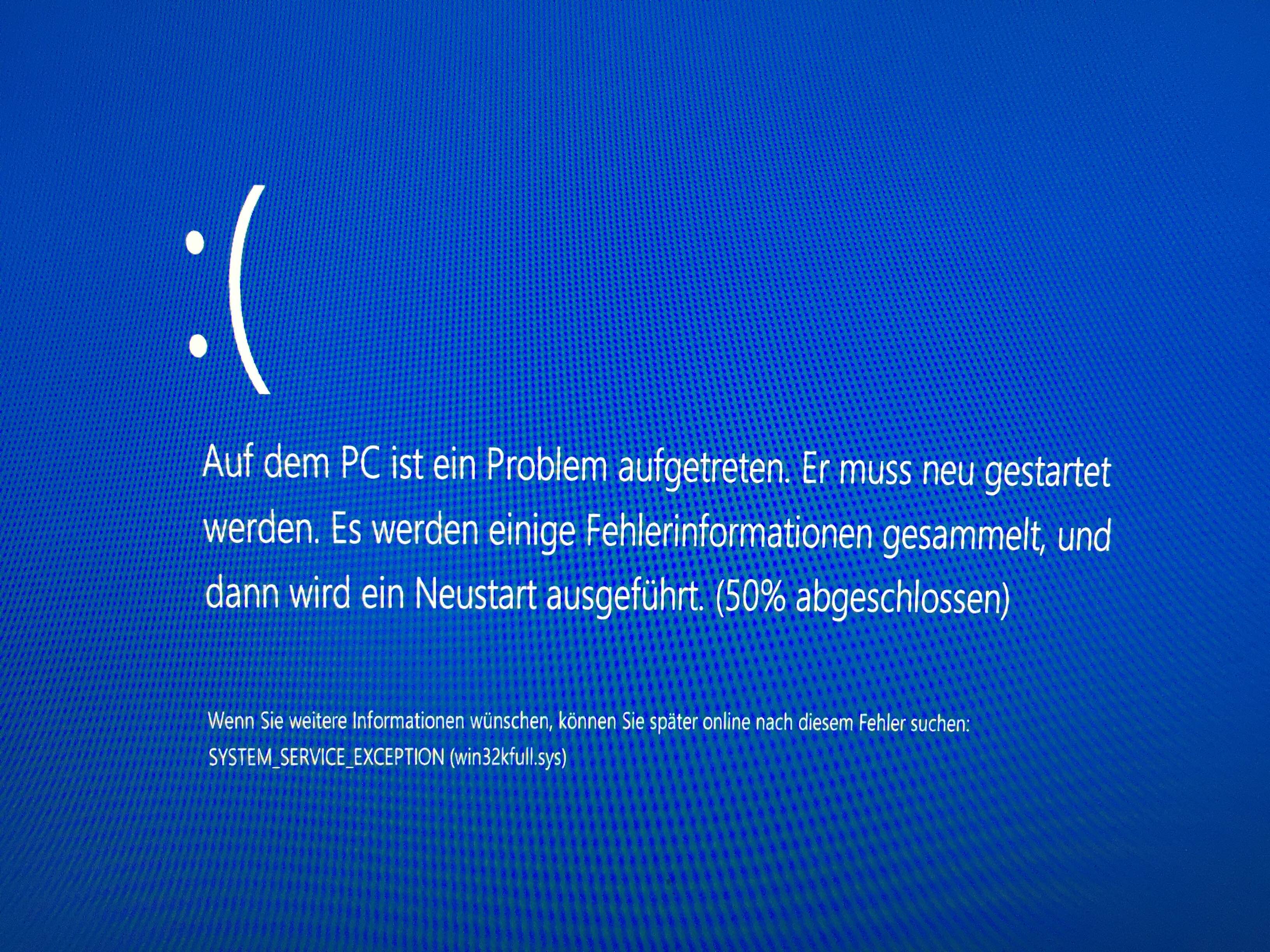 BlueScreen unter Windows 10