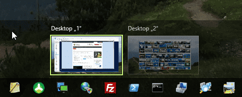 Virtuelle Desktops in Windows 10 (Virtual Desktop)