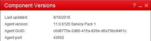 TrendMicro OfficeScan Component Versions 11.0.6125 Service Pack 1