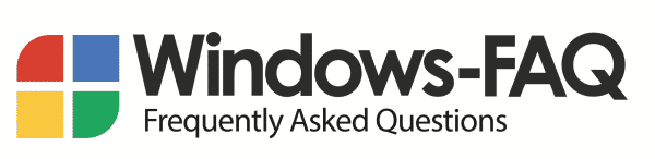 Windows-FAQ neues Logo