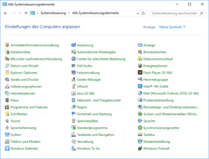 Systemsteuerung bei Windows 10 schnell aufrufen - Windows FAQ