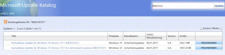 Windows Update KB3210721 für Windows 10 1511 (Build 10586.753) erschienen