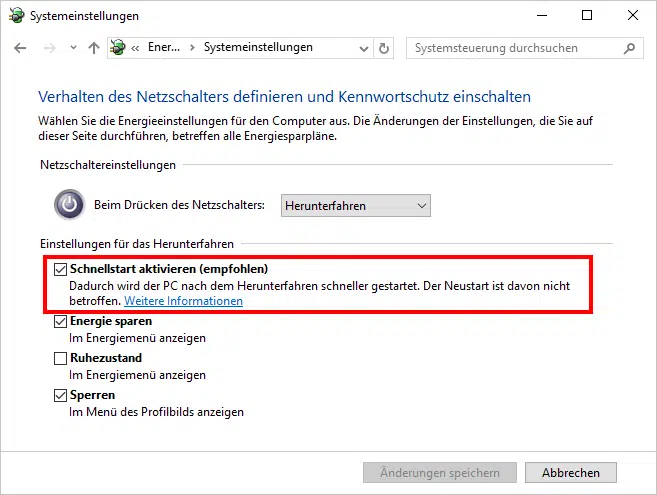 Windows Betriebszeit (Laufzeit) stimmt nicht im Taskmanager bei Windows 10