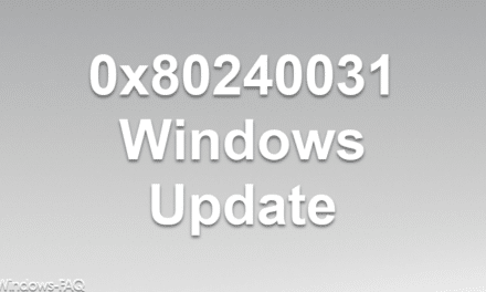 0x80240031 Windows Update Fehler