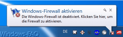 Windows 7 Nachricht