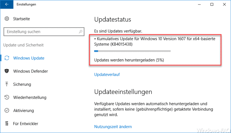 KB4015438 Update für Windows 10 Anniversary Build 14393.969
