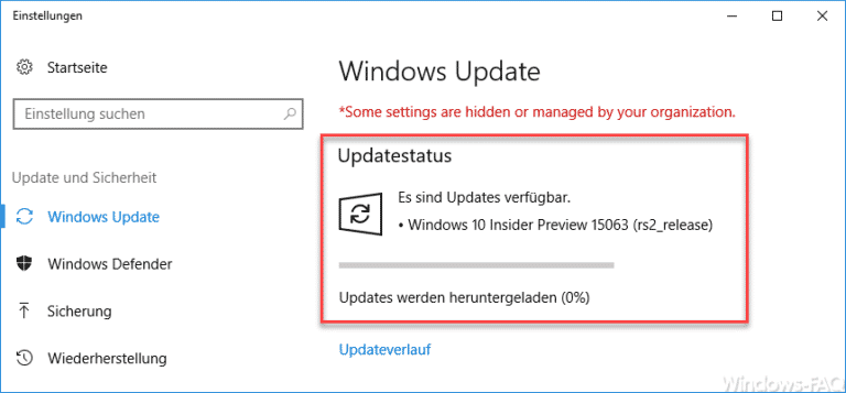 Windows 10 Insider Preview 15063 (Creators Update) im Fast und Slow Ring verfügbar