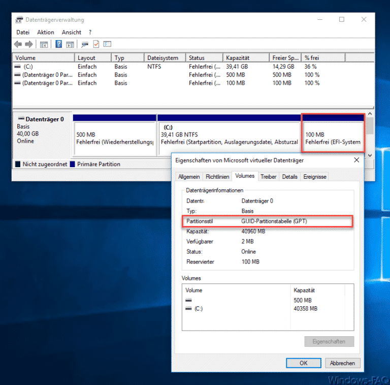 Festplatten von MBR auf GPT konvertieren bei Windows 10 mit MBR2GPT
