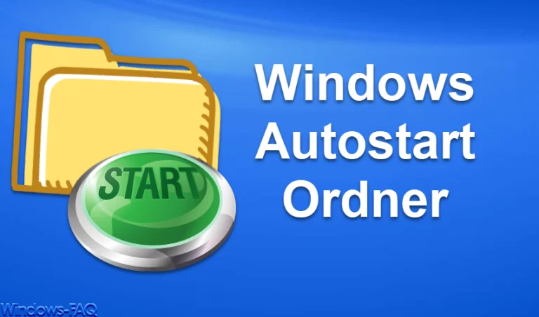 Windows Autostart Ordner