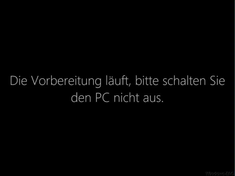 Animation bei der ersten Windows 10 Anmeldung deaktivieren