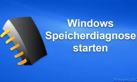 RAM Diagnose mit MDSCHED (Windows-Befehl)