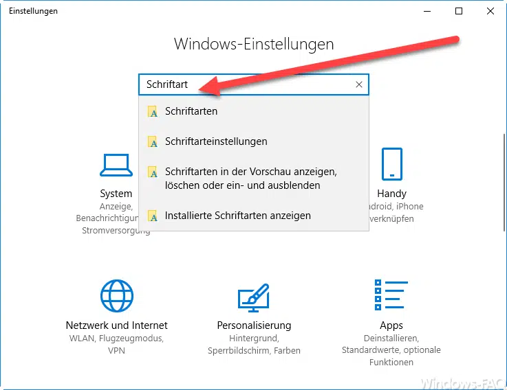 Neue Schriftarten unter Windows 10 installieren