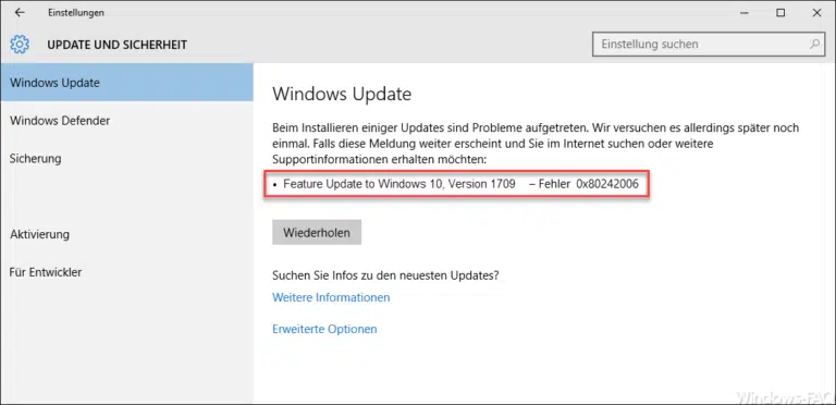 Windows 10 Konnte Nicht Installiert Werden 0xc1900101 0x30018 Windows Update Fehlercode 0xC1900101 - 0x30018 - Windows FAQ
