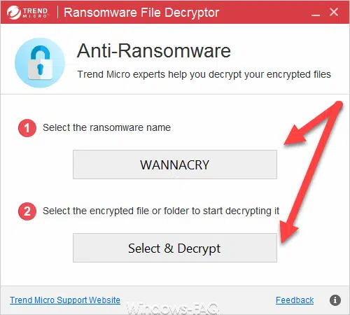 Verschlüsselte Ransomware Dateien mit einem Tool wieder entschlüsseln