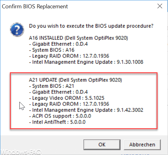Meltdown Spectre BIOS Update