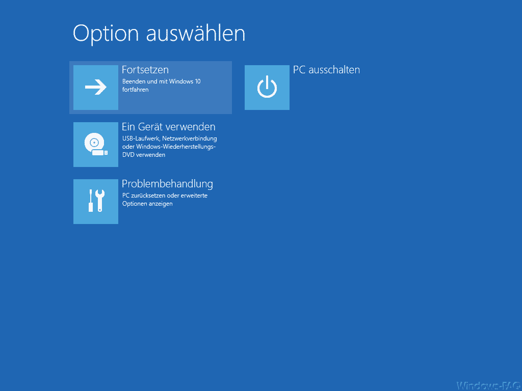 Abgesicherter Modus Windows 10