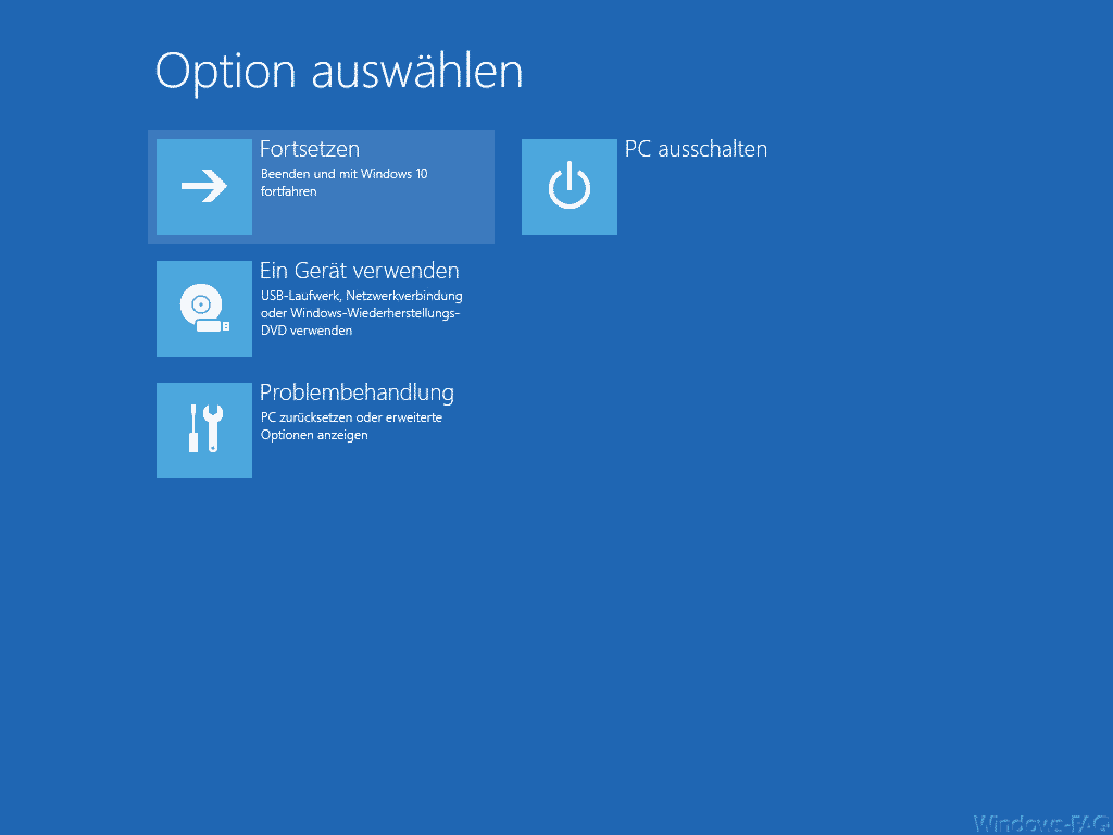 F8 Taste Beim Booten Von Windows 10 Wieder Aktivieren Boot