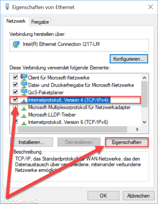 Statische IP-Adresse bei Windows 10 einrichten