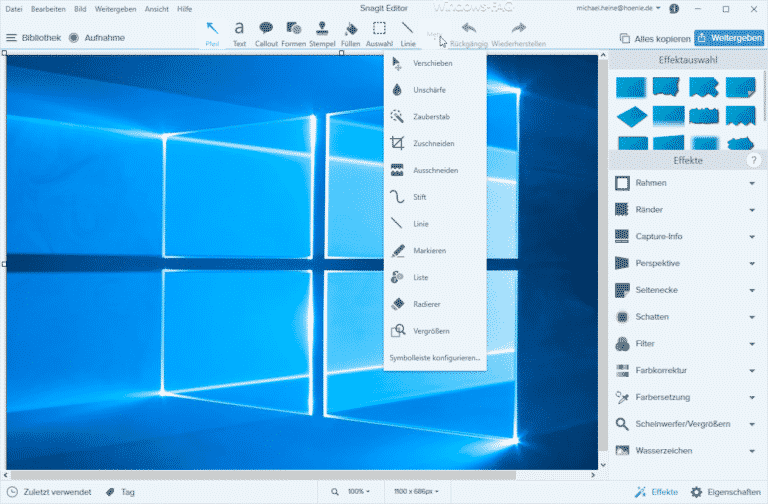 Hardcopy (Screenshots) Tools für Windows