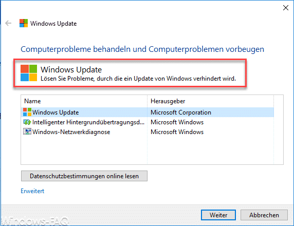 Error 0x80244010 beim Windows Update