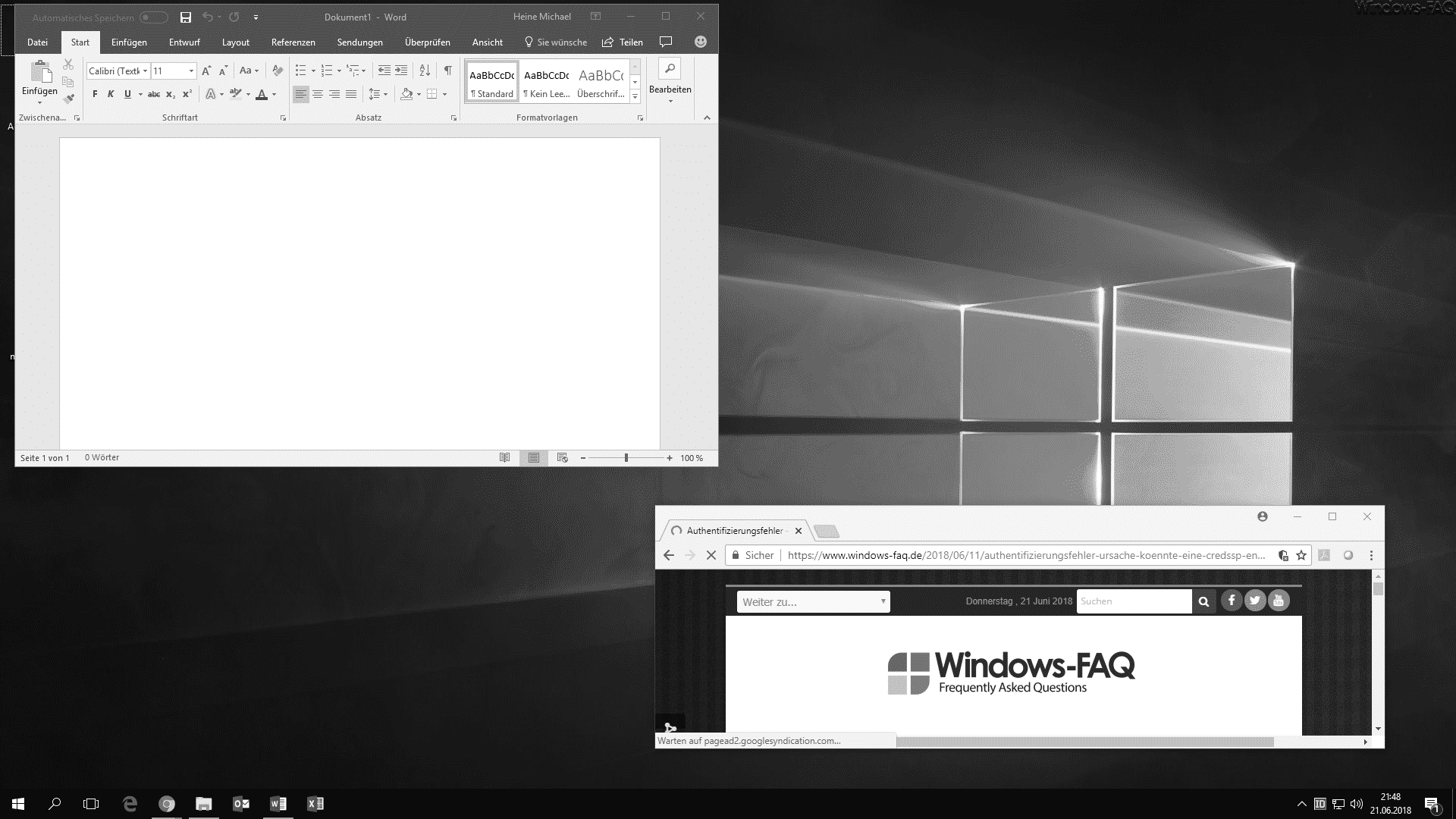 Windows 10 Graustufen- bzw. Schwarz-Weiß Modus ein- oder ausschalten