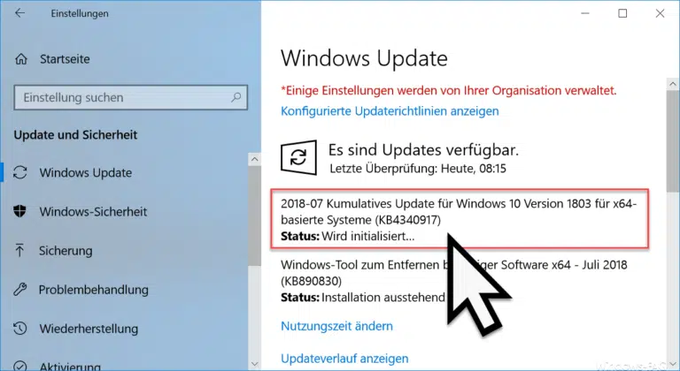KB4340917 Update für Windows 10 Version 1803 erschienen Build 17134.191