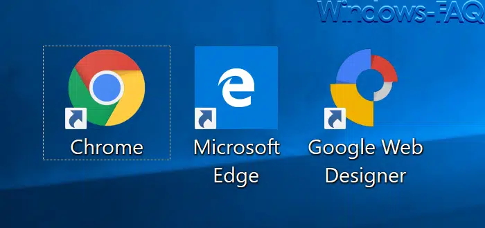 Pfeile in den Desktopsymbolen bei Windows 10 entfernen