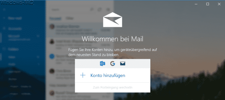 Windows 10 Mail App deinstallieren
