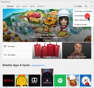 Windows Apps automatische Aktualisierung deaktivieren