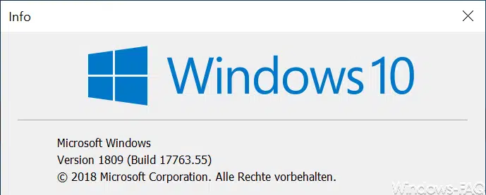 Update KB4464330 für Windows 10 Version 1809 zum Download