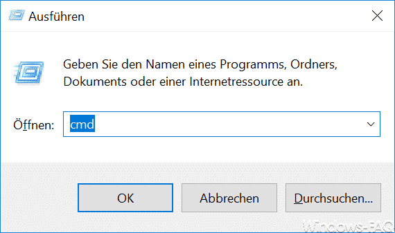 Programme beim Start über den Ausführen Dialog als Administrator ausführen