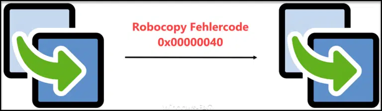 Robocopy Fehlercode 0x00000040 beim Kopieren von Dateien und Ordnern mit Umlauten