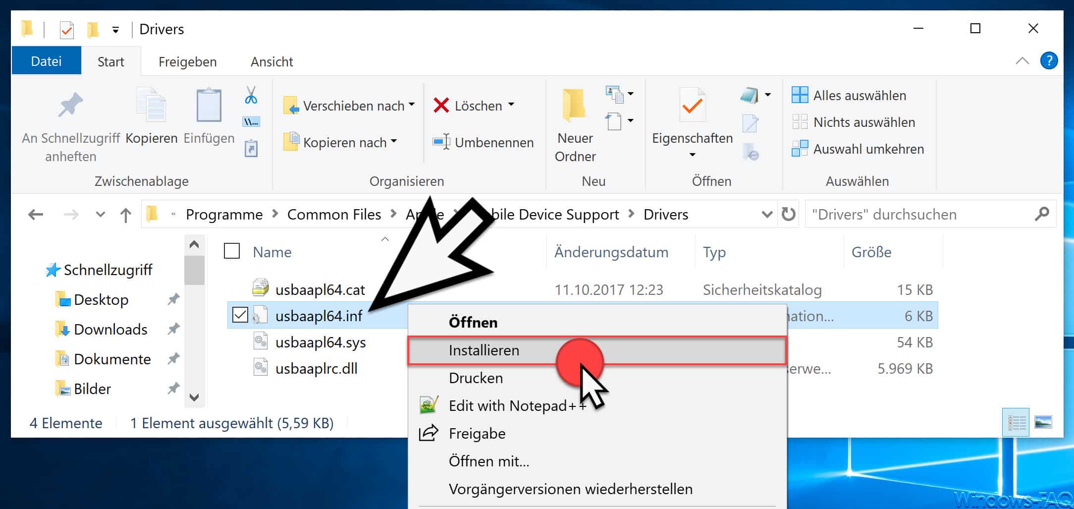 iPhone wird im Windows Explorer nicht angezeigt