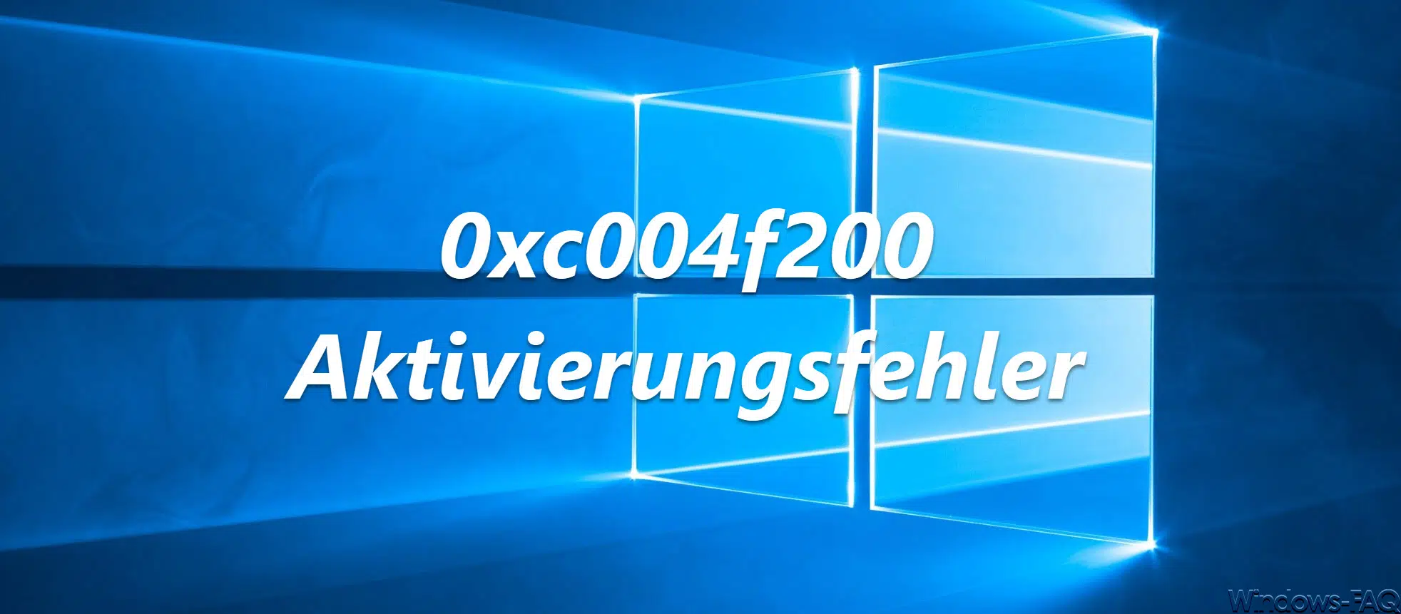 0xc004f200 Aktivierungsfehler bei Windows 7 Clients nach KB4480960 und KB4480970