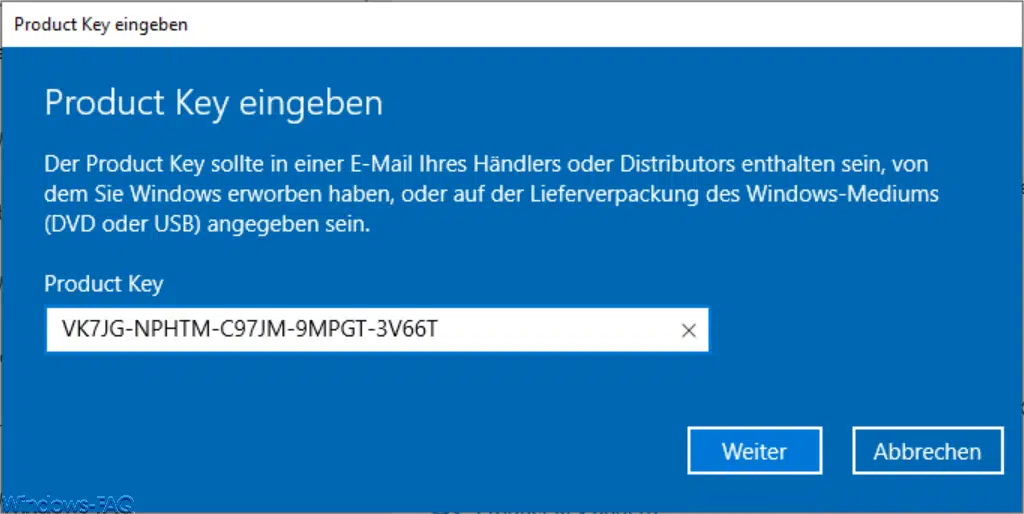 Windows 10 Home upgraden auf Windows 10 Professional