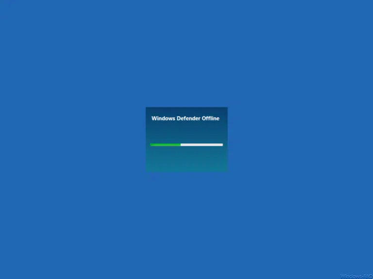 Windows Defender offline starten bei Windows 10