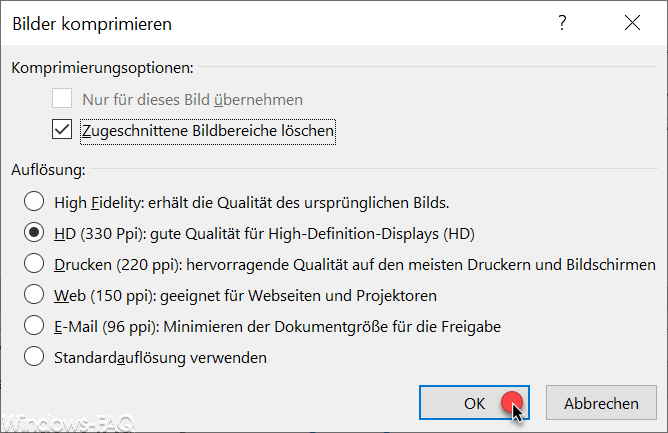 Powerpoint Prasentation Einfach Verkleinern Bilder Komprimierung Powerpoint Windows Faq